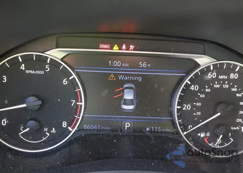 2022 Nissan Altima Sv Fwd z USA, uszkodzony, nr VIN 1N4BL4DV5NN404814